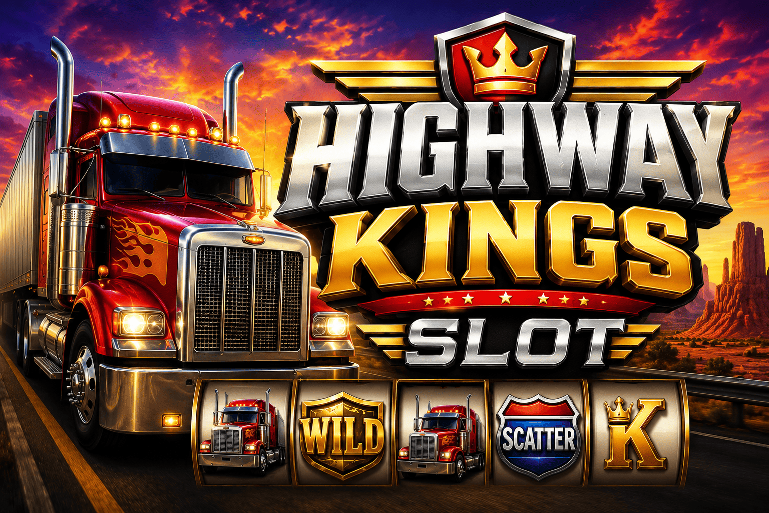 Highway Kings Slot Review – Playtech’s Classic Trucking Adventure